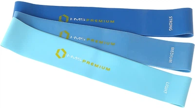 Набор резинок для фитнеса (эспандеры) HMS GU04 Pro II Premium (5907695537819)