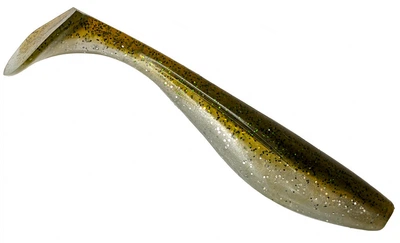 Силіконова приманка Fishup Wizzle Shad 5" (4pcs.), #202 - Green Pumpkin/Pearl,10089141