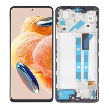 Дисплей для Xiaomi Redmi Note 12 Pro 4G, з тачскріном, в рамці, OLED
