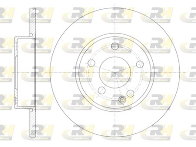 Тормозной диск RH 6674.00
