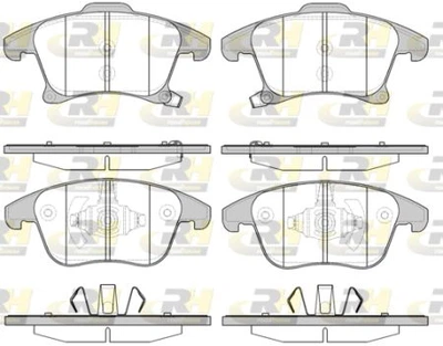 Тормозные колодки дисковые Roadhouse Передние RH 21249.22 Ford/Ford (Changan)/Ford Australia/Lincoln (RH 21249.22)