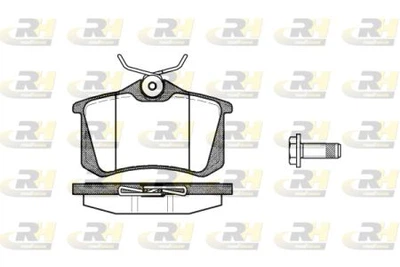 Тормозные колодки дисковые Roadhouse Передние RH 2263.05 (RH 2263.05)