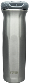 Butelka termiczna Noveen TB902 630 ml Strong Steel Silver (5902221621772)