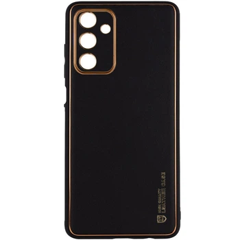 Чохол на Samsung Galaxy A34 5G / для самсунг галаксі А34 штучна шкіра Чорний / Black