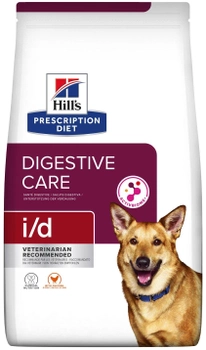 Sucha karma dla psów Hill's Prescription Diet i/d z kurczakiem 1.5 kg (0052742059310)