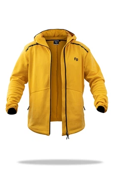 Спортивная кофта мужская Freever AF 8713 желтая XL