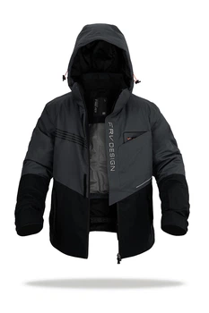 Горнолыжная куртка мужская Freever AF 21786 серая S