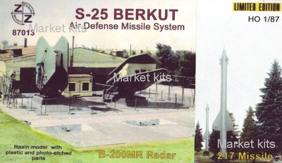 Зенитно-ракетная система С-25 "Беркут" 1:87 ZZ MODELL (ZZ87013)