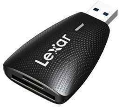 Czytnik Lexar Multi-Card 2 w 1 USB 3.1 Czarny (LRW450UB)