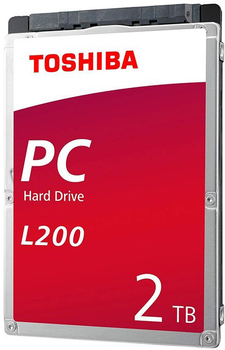 Жорсткий диск Toshiba Mobile L200 2TB 5400rpm 128MB HDWL120UZSVA 2.5" SATAIII (4547808810746)