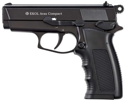 Стартовый шумовой пистолет Voltran Ekol Aras Compact Black (9 мм)
