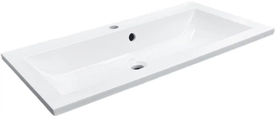 Раковина, умывальник накладной, искусственный камень ADAMANT Strengdunn 845x440 White