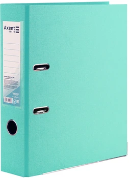 Папка-регистратор Axent Pastelini А4+ двусторонняя 7.5 см Мятная (D1712-18C)