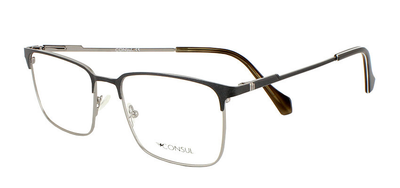 Оправа для окулярів жіноча, чоловіча металева Consul 61060 C3