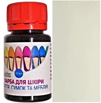 Краска для кожи DrLeather Touch Up Pigment 40мл Слоновая кость F010 0012