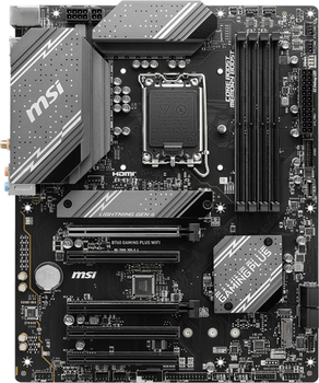 Материнська плата MSI B760 Gaming Plus Wi-Fi (s1700, Intel B760, PCI-Ex16)