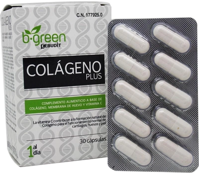 Дієтична добавка B-Green Collagen Plus 30 капсул (8436046982123)