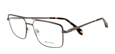 Оправа для окулярів жіноча, чоловіча металева Consul 8297 C2