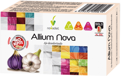 Дієтична добавка Novadiet Allium Nova 30 капсул (8425652520614)