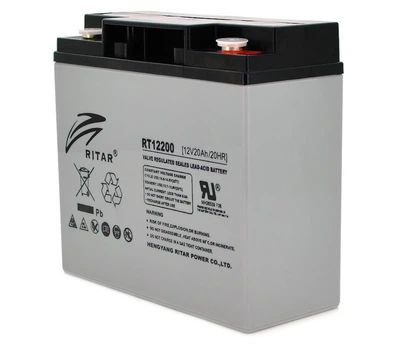 Аккумуляторная батарея AGM RITAR RT-12200 12V 20Ah