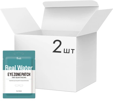 Набор тканевых патчей для глаз Prreti Real Water Eye Zone Patch Увлажняющие 30 шт х 2 упаковки (8809738322582)
