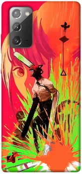 TPU чохол Demsky Anime evolution 5 Людина-бензопила (Chainsaw Man) для Samsung Galaxy Note 20