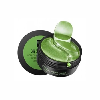 Гідрогелеві патчі під очі з екстрактом морських водоростей Senana Deep Seaweed Collagen Eye Mask, 60 шт
