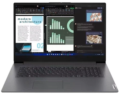 Ноутбук Lenovo 17.3" V17 G4 IRU/Intel i3-1315U/16GB/256SSD/IntelXe/DOS/Grey (83A2001RRA)