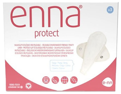 Прокладки Enna Protect Salvaslip Thong 3 шт (8436598240184)
