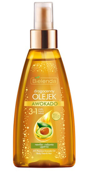 Олія для тіла, обличчя та волосся Bielenda 3-в-1 Авокадо 150 мл (5902169012694)