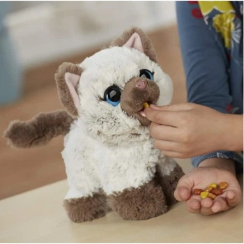 Интерактивная игрушка питомец Котёнок Kami Hasbro FurReal на поводке (C1156)