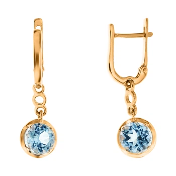 Сережки-підвіски Diamant С2343-02 (539967)