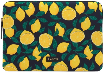 Etui na laptop Casyx dla MacBook 13/14" Midnight Lemons (SLVS-000002)