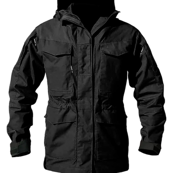 Тактична куртка S.archon M65 Black парка чоловіча L