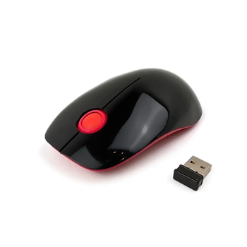 Мышь Беспроводная Wireless Mouse G-217 Чёрно-Красный