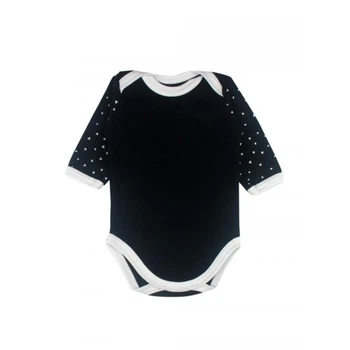 Бодик черный Little stars 02 MISHKA 1001 Размер 80