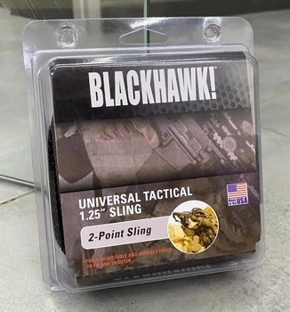 Ремень оружейный двухточечный BLACKHAWK Черный 3.18см