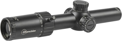 Оптический прицел XD Precision Black-C.Q.B F2 1-6x24 сетка BDC 121031)