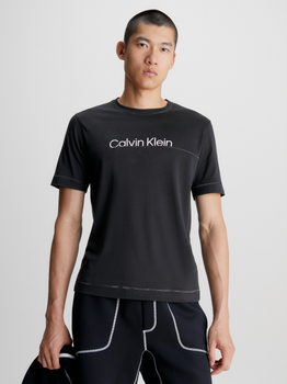 Koszulka męska basic Calvin Klein 00GMF3K133-BAE XL Czarna (8720108331890)