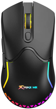 Мышь XTRIKE ME GW-610 Wireless/USB RGB Black (GW-610)