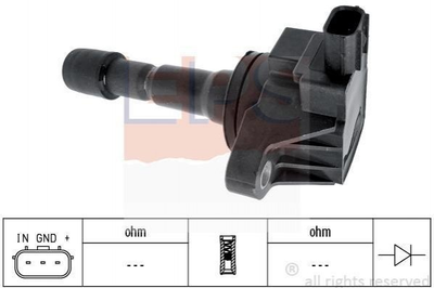 Катушка зажигания EPS 1.970.603 Honda CR-Z, Civic, Jazz, City 30520RB0003, 30520RB0S01