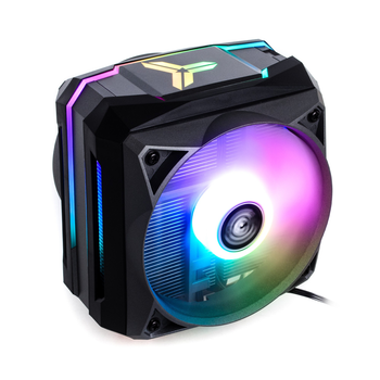 Процесорний кулер QUBE QB-OL1100 (120mm/3pin/600-1500RPM/31dBA/6 тепл. трубки/ARGB)
