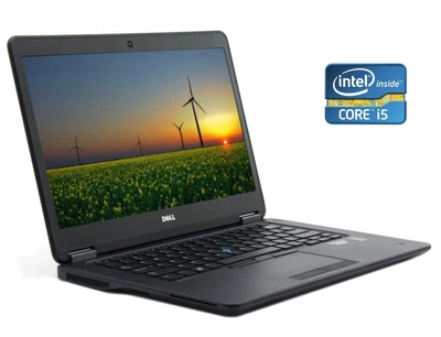 Ультрабук Dell Latitude E7470 / 14" (1366x768) TN / Intel Core i5-6300U (2 (4) ядра по 2.4 - 3.0 GHz) / 8 GB DDR4 / 512 GB SSD / Intel HD Graphics 520 / WebCam б/у