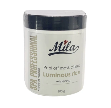 Альгинатная маска против пигментации Mila Perfect Белый рис Peel Off Mask Luminous Rice 200 г 3702261211207