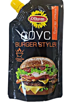 Соус Burger Style Olkom 180г