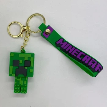 Брелок Крипер Creeper Minecraft Keychain
