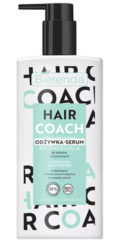 Відновлювальний кондиціонер-сироватка Bielenda Hair Coach для пошкодженого волосся 280 мл (5902169051532)