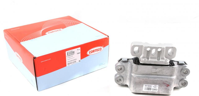 Подушки крепления КПП CORTECO 80001235 Volkswagen Golf, Caddy, EOS, Scirocco, Jetta, Touran; Seat Toledo, Leon; Audi A3; Skoda Yeti, Octavia, Superb 1K0199555B, 1K0199555BA, 1K0199555BB
