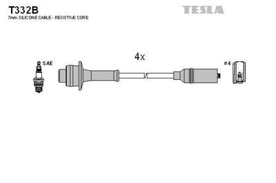 Провід високовольтні TESLA T332B 3707210E07