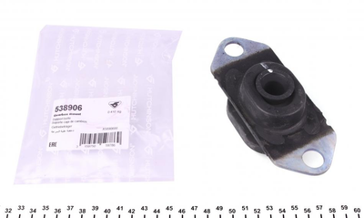 Подушки кріплення КПП HUTCHINSON 538906 Renault Clio, Megane, Scenic, Grand Scenic, Kangoo; Nissan Micra, Note, Almera, Tiida; Dacia Logan 11220BN720, 11220BN700, 8200168073